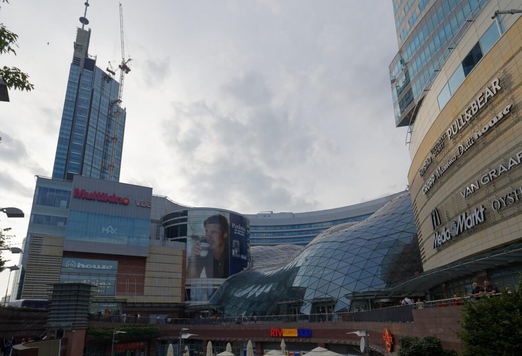 Commercial Complexes city, buildings, mall, architecture, modern, commercial, shopping mall, skyscraper, urban